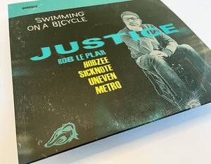 BSBR023 - Justice - Swimming on a Bicycle EP - Ltd 180g Atlantic Pearl Vinyl