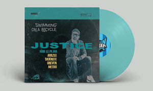 BSBR023 - Justice - Swimming on a Bicycle EP - Ltd 180g Atlantic Pearl Vinyl